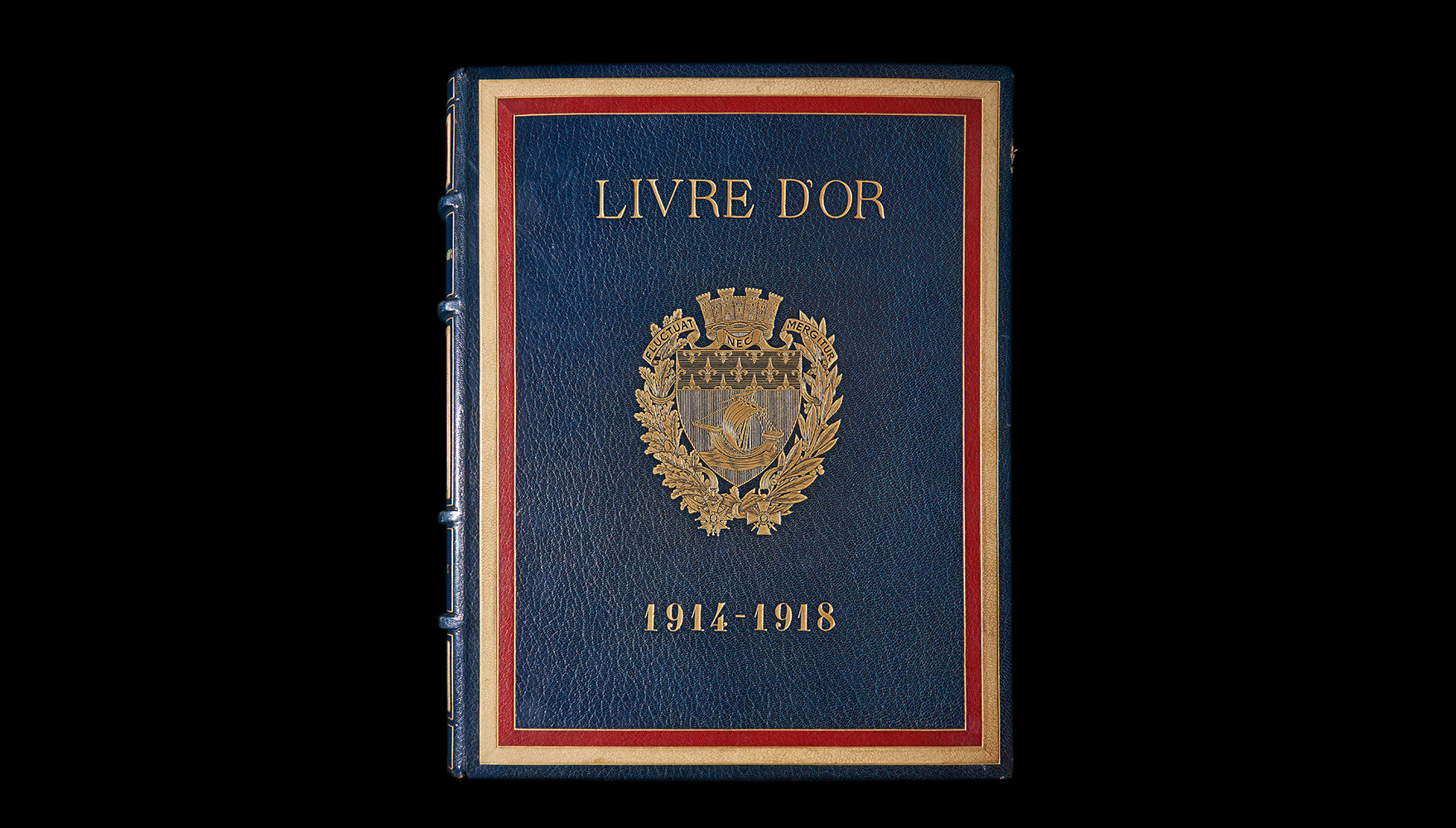 Couverture de la plupart des livres d’or conservés dans les mairies d’arrondissement